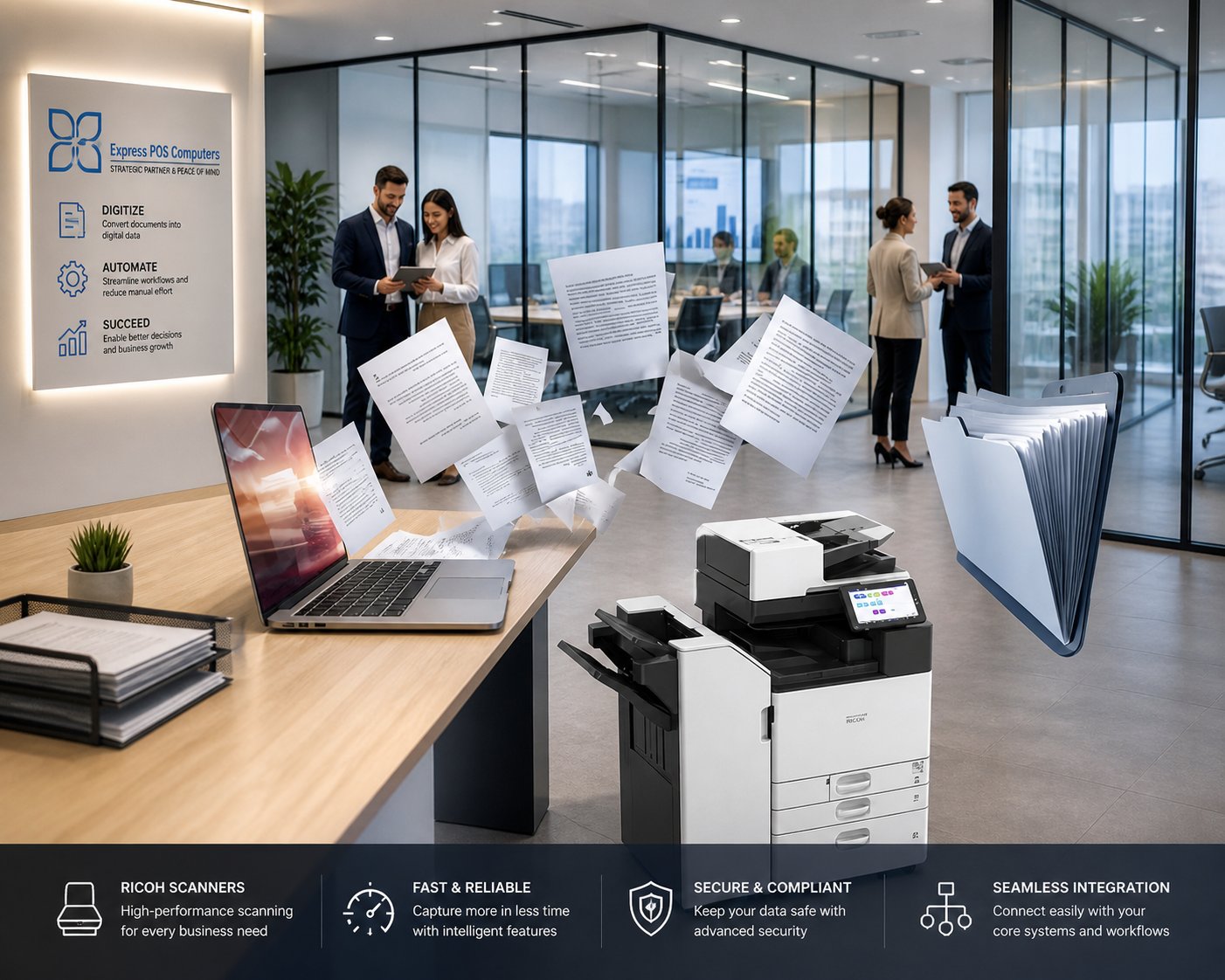 Ricoh Scanner in office